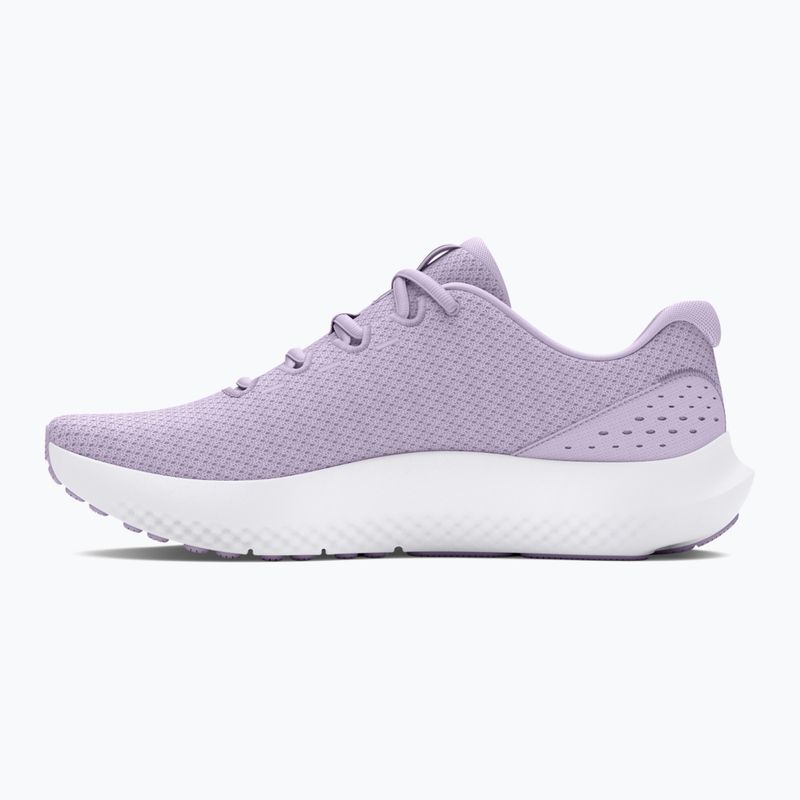 Under Armour Charged Surge 4, scarpe da corsa da donna, viola salato/viola salata/nero 3
