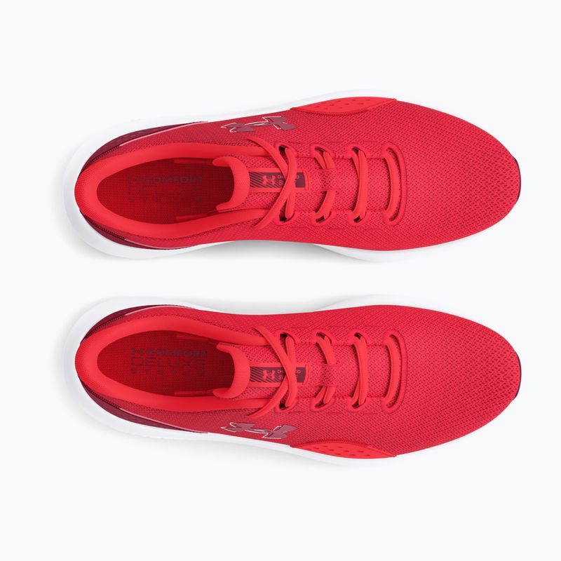 Under Armour scarpe da corsa da uomo Charged Surge 4 racer red/cardinal/cardinal 4