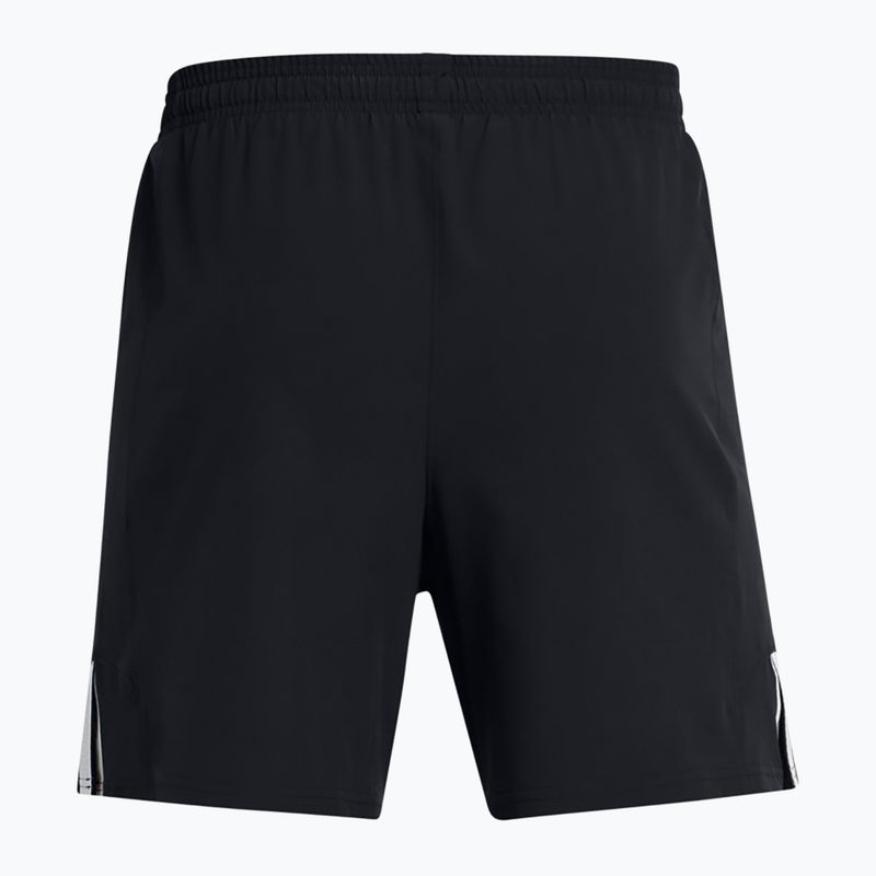 Pantaloncini da calcio Under Armour Challenger Pro Woven nero / bianco da uomo 6