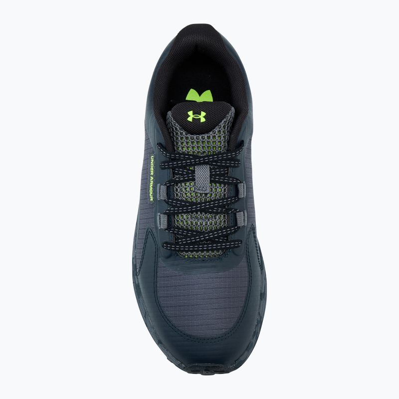 Under Armour Charged Bandit Trail 3 scarpe da corsa da uomo casterock/antracite/giallo alta visibilità 5