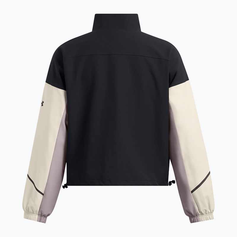 Giacca Under Armour da donna Unstoppable nero/bianco intenso/grigio scuro 6