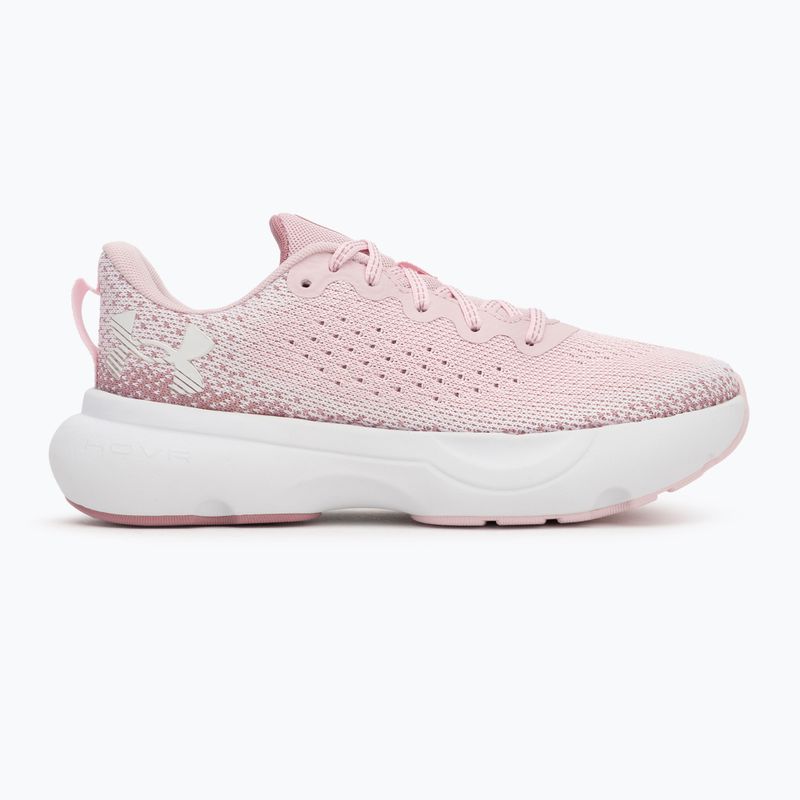 Under Armour Infinite prime rosa/rosa elisir/bianco scarpe da corsa da donna 2