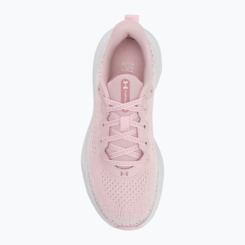 Under Armour Infinite prime rosa/rosa elisir/bianco scarpe da corsa da donna 5