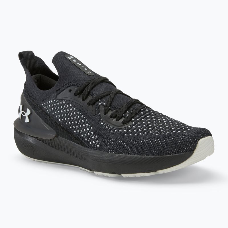 Under Armour Shift nero/bianco/bianco scarpe da corsa da uomo