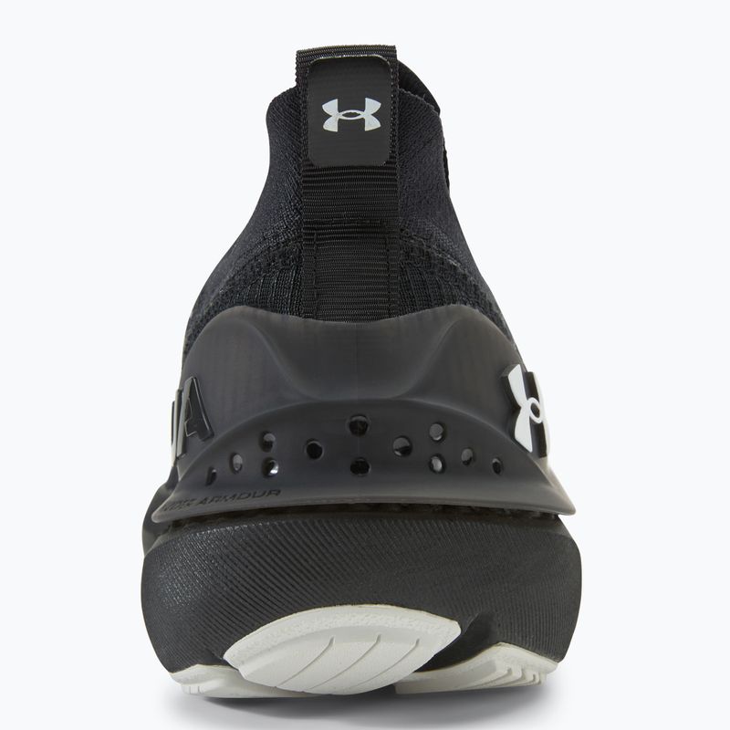 Under Armour Shift nero/bianco/bianco scarpe da corsa da uomo 6