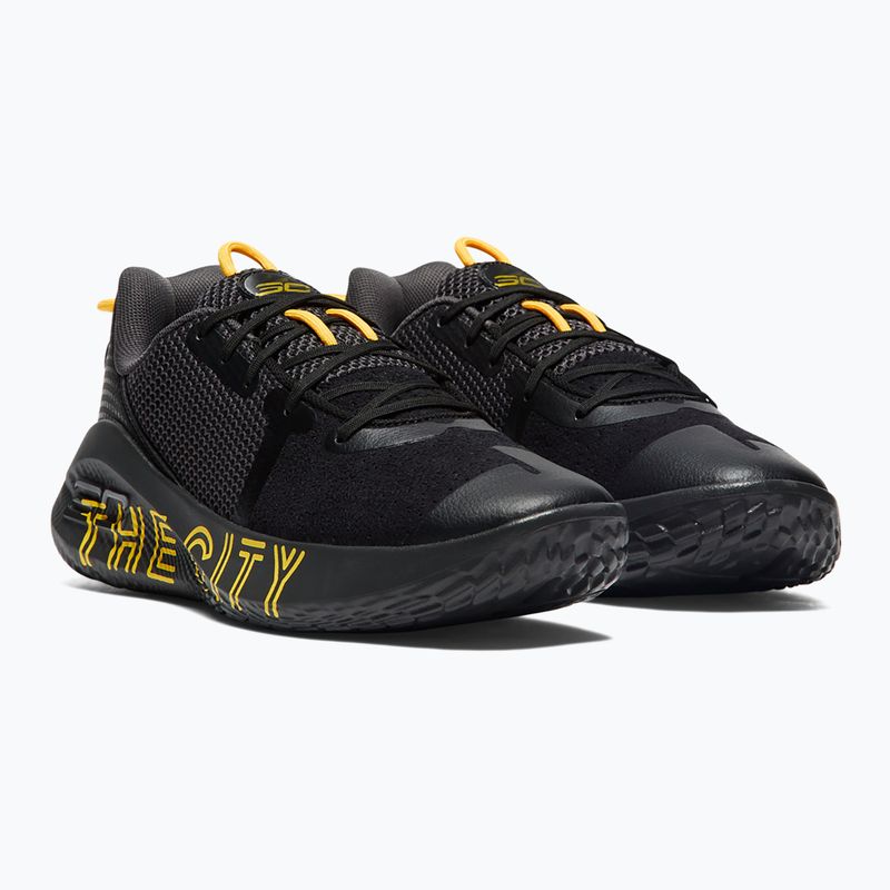 Scarpe Under Armour Curry 6 Flotro TC black/yellow 3