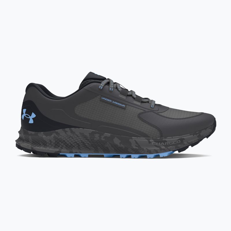 Under Armour Charged Bandit Trail 3, scarpe da corsa da donna in castlerock/antracite/blu horizon 9