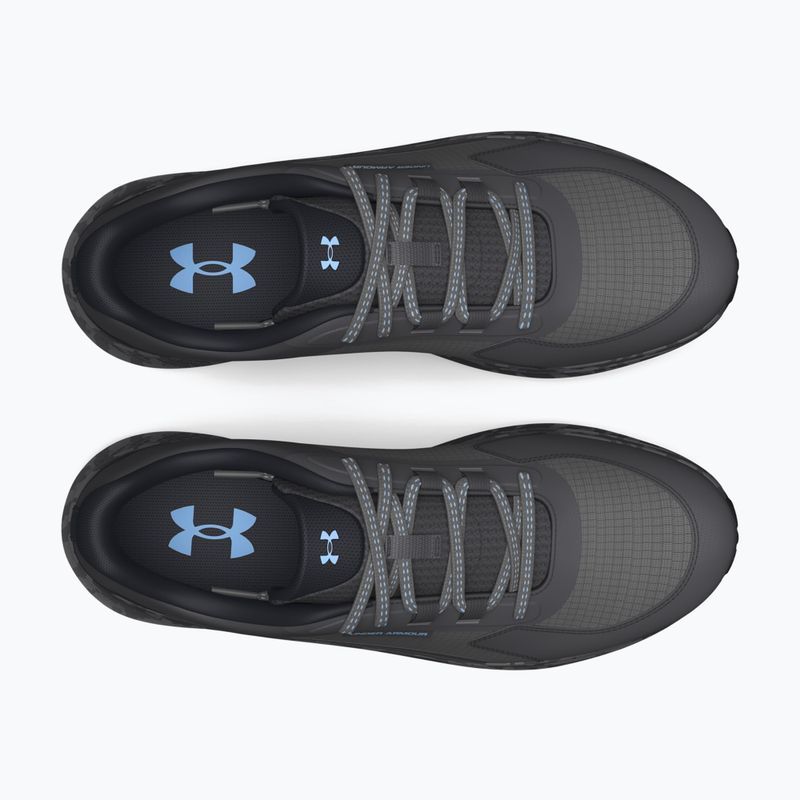 Under Armour Charged Bandit Trail 3, scarpe da corsa da donna in castlerock/antracite/blu horizon 11