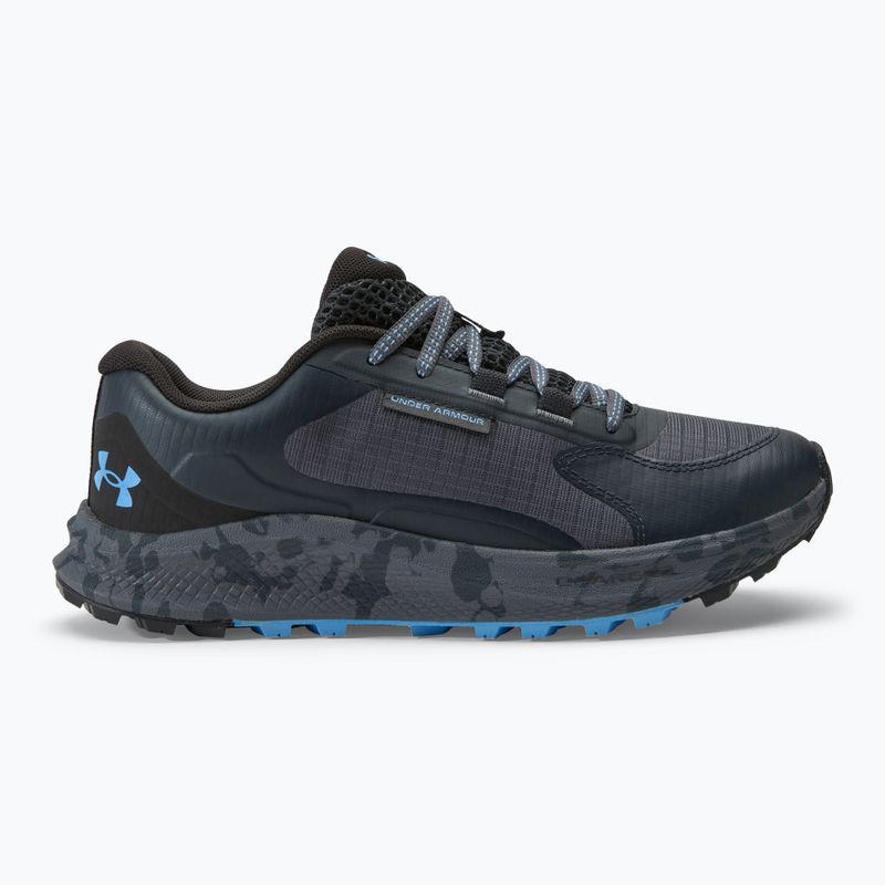 Under Armour Charged Bandit Trail 3, scarpe da corsa da donna in castlerock/antracite/blu horizon 2