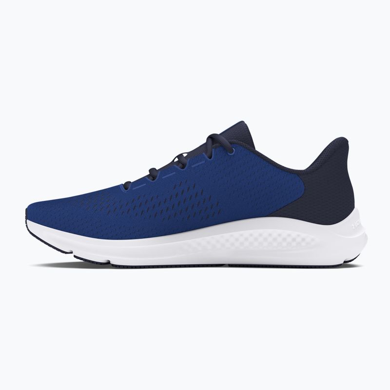 Scarpe da corsa Under Armour Charged Pursuit 3 Big Logo Uomo blu tech/marino notte/bianco 10