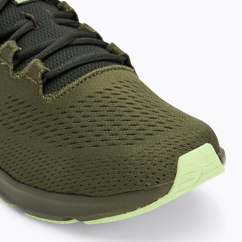 Scarpe da corsa Under Armour Charged Pursuit 3 Big Logo da uomo di colore verde/barocco 7