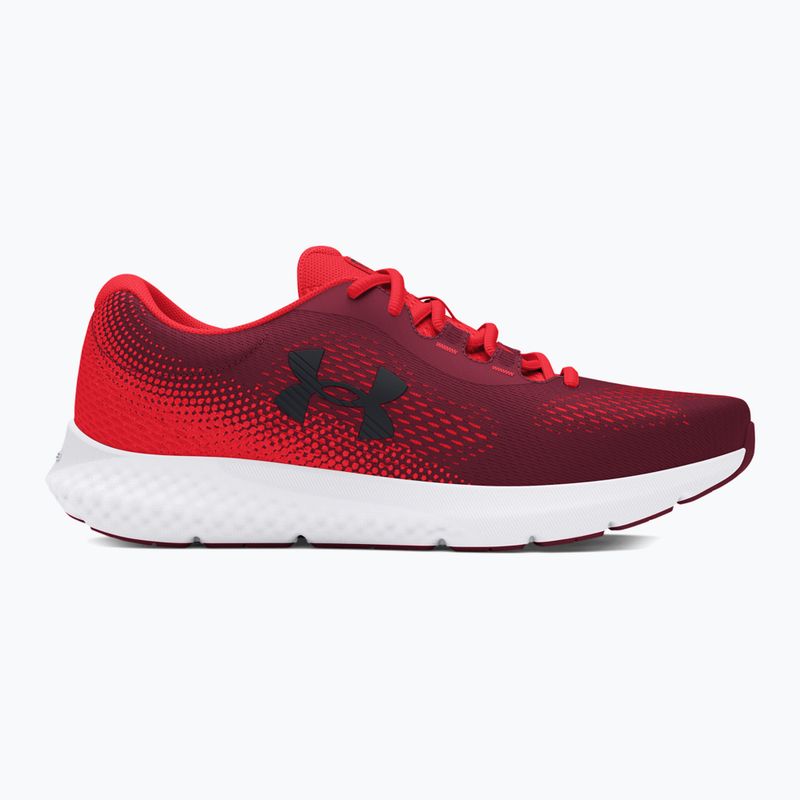 Under Armour Charged Rogue 4 scarpe da corsa uomo cardinale/rosso racer/nero 2