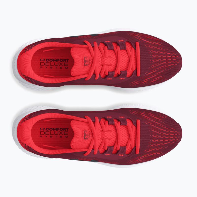 Under Armour Charged Rogue 4 scarpe da corsa uomo cardinale/rosso racer/nero 3