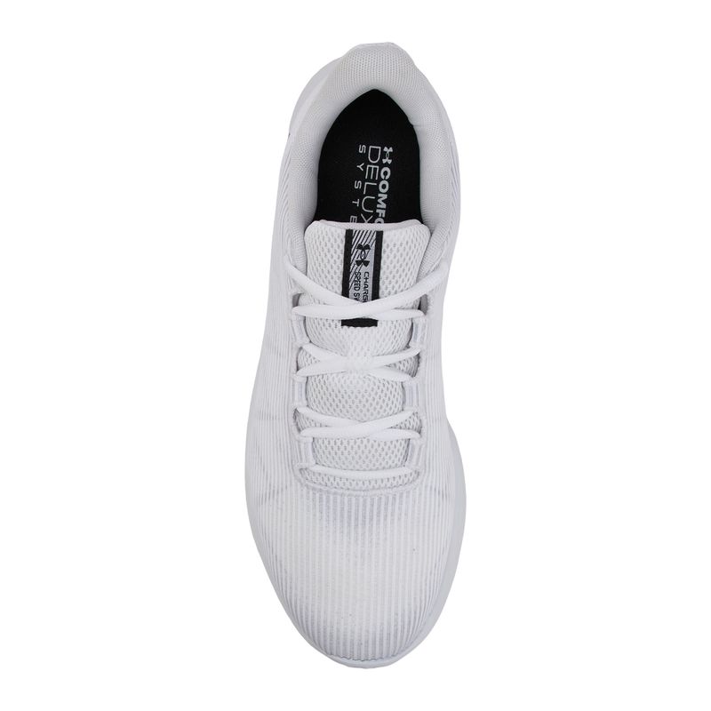 Scarpe da corsa Under Armour Charged Speed Swift bianco/grigio modulare/nero da uomo 5