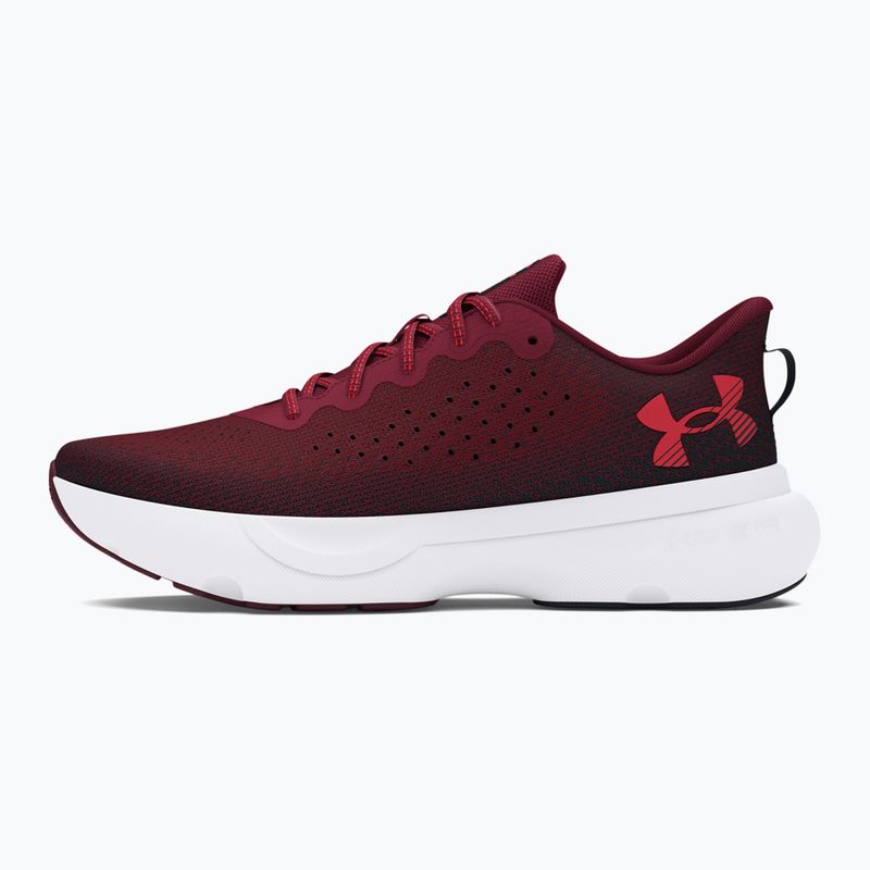 Under Armour Infinite scarpe da corsa da uomo cardinale/nero/rosso racer 2