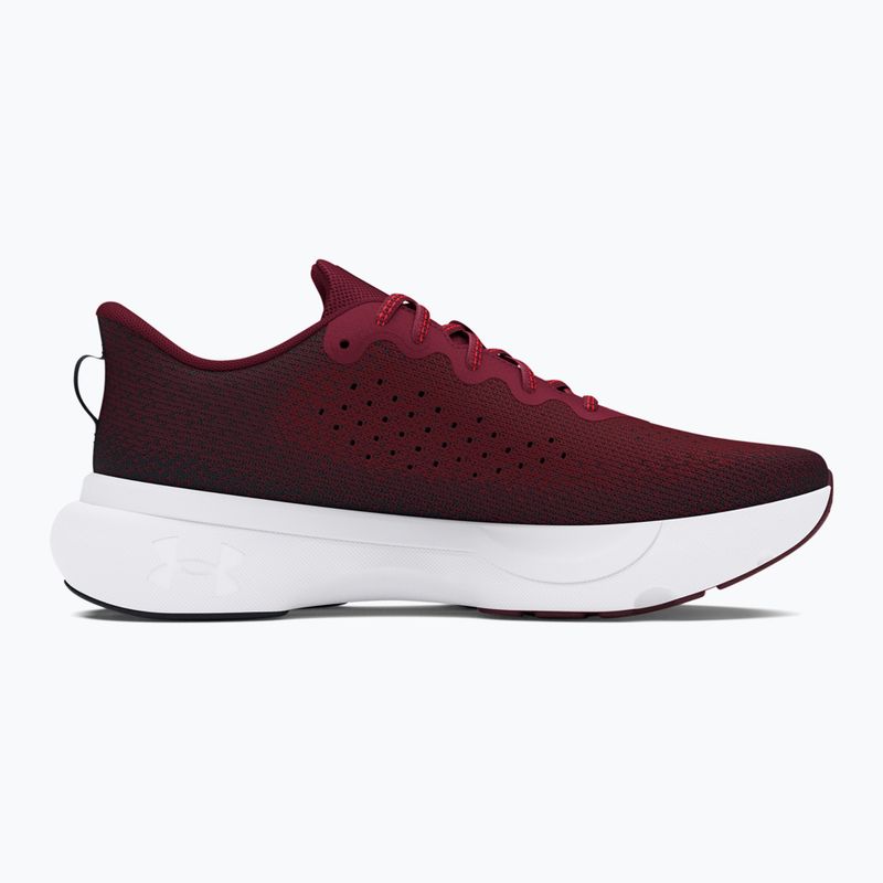 Under Armour Infinite scarpe da corsa da uomo cardinale/nero/rosso racer 3