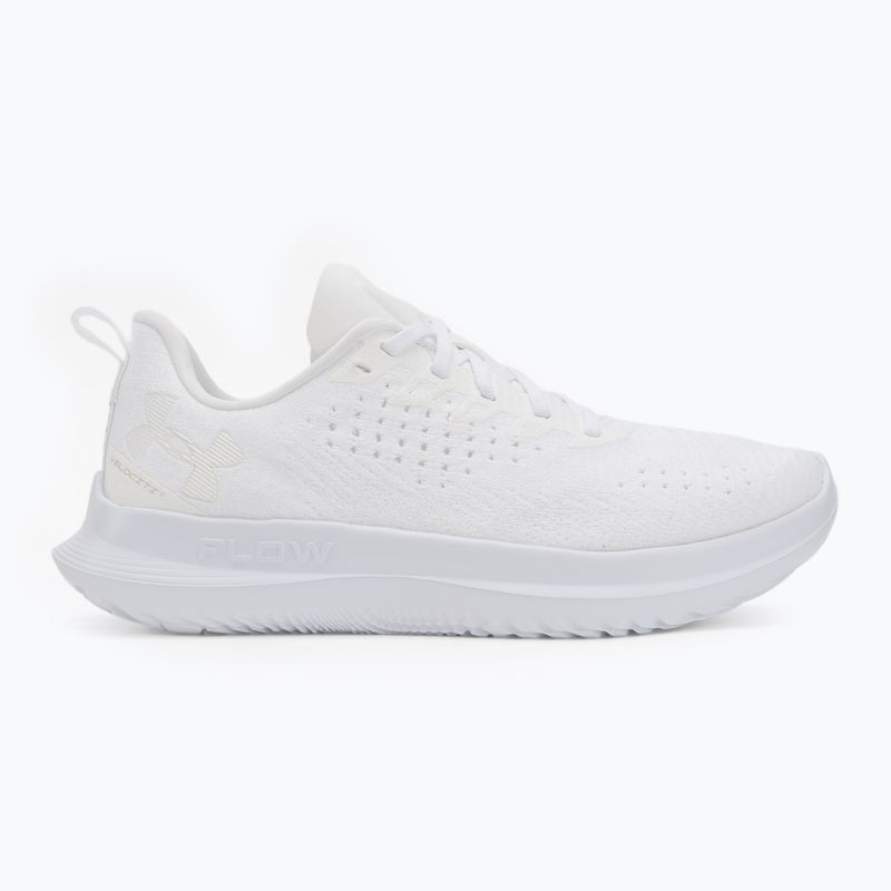 Scarpe da corsa da uomo Under Armour Velociti 4 bianco/bianco/bianco 2
