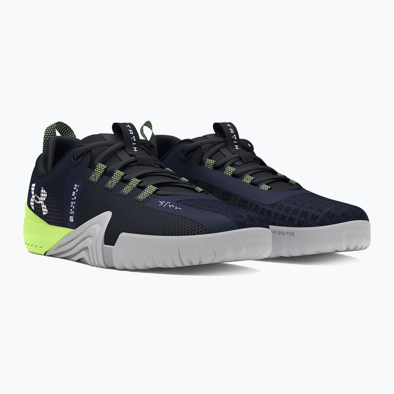 Under Armour scarpe da allenamento da uomo TriBase Reign 6 mezzanotte marina/verde morfina/bianco 10