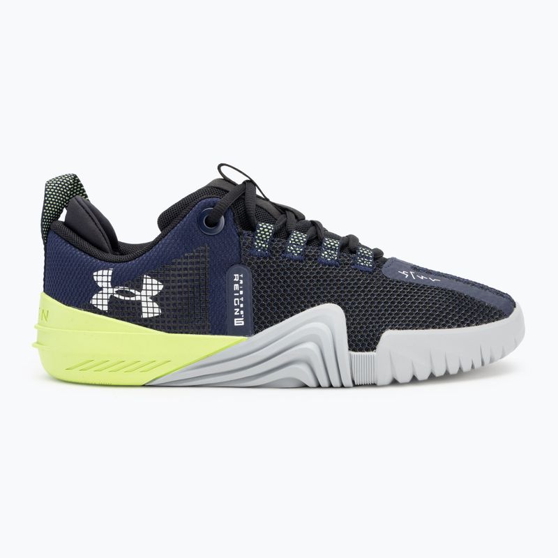 Under Armour scarpe da allenamento da uomo TriBase Reign 6 mezzanotte marina/verde morfina/bianco 2