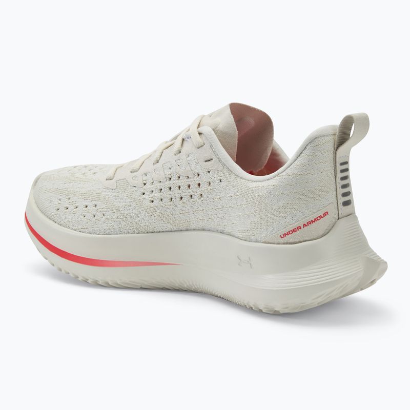 Under Armour Velociti 4 SE scarpe da corsa donna bianco/bianco clay/rosso racer 3