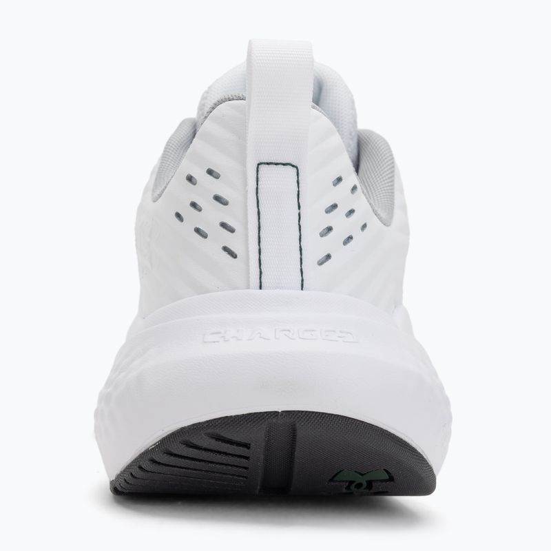 Scarpe da allenamento da uomo Under Armour Commit 4 bianco/grigio medio/verde foresta 6