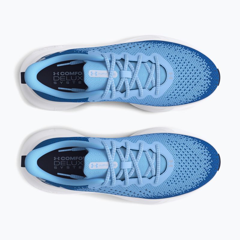 Under Armour Infinite scarpe da corsa da donna horizon blue/midnight navy/nimbus blue 9