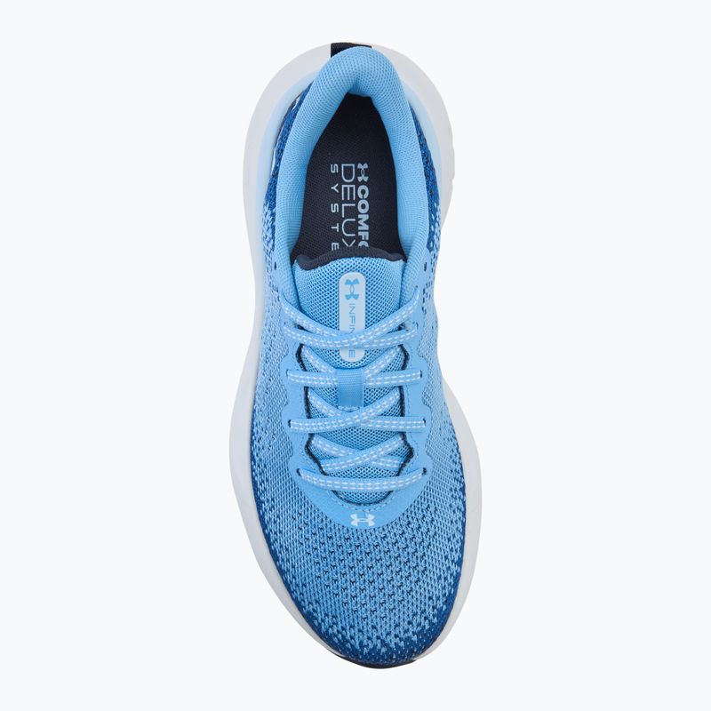 Under Armour Infinite scarpe da corsa da donna horizon blue/midnight navy/nimbus blue 5