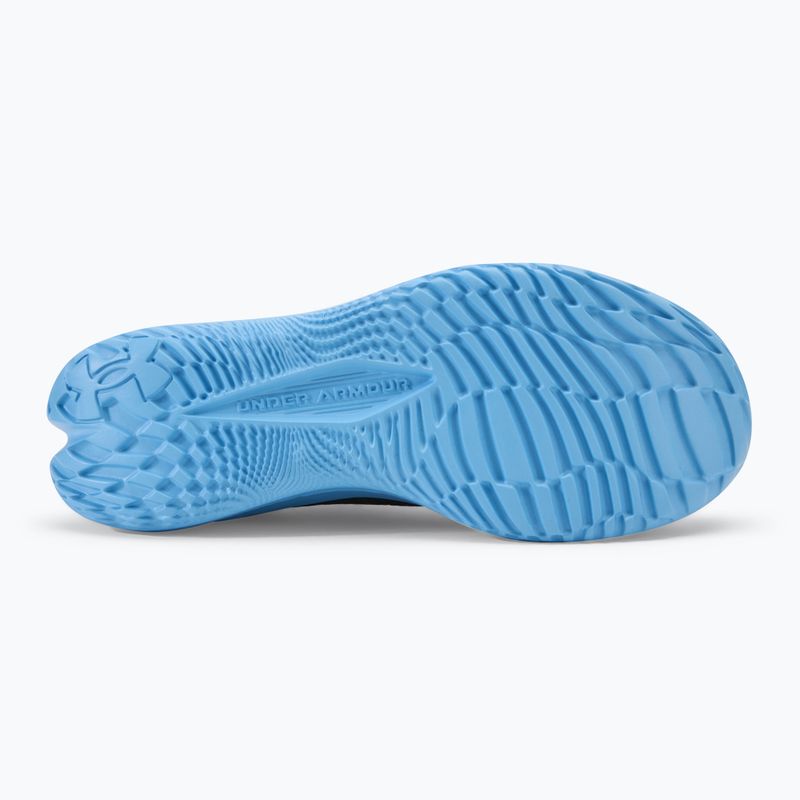 Under Armour Velociti 4 nero/blu orizzonte/bianco scarpe da corsa da uomo 4
