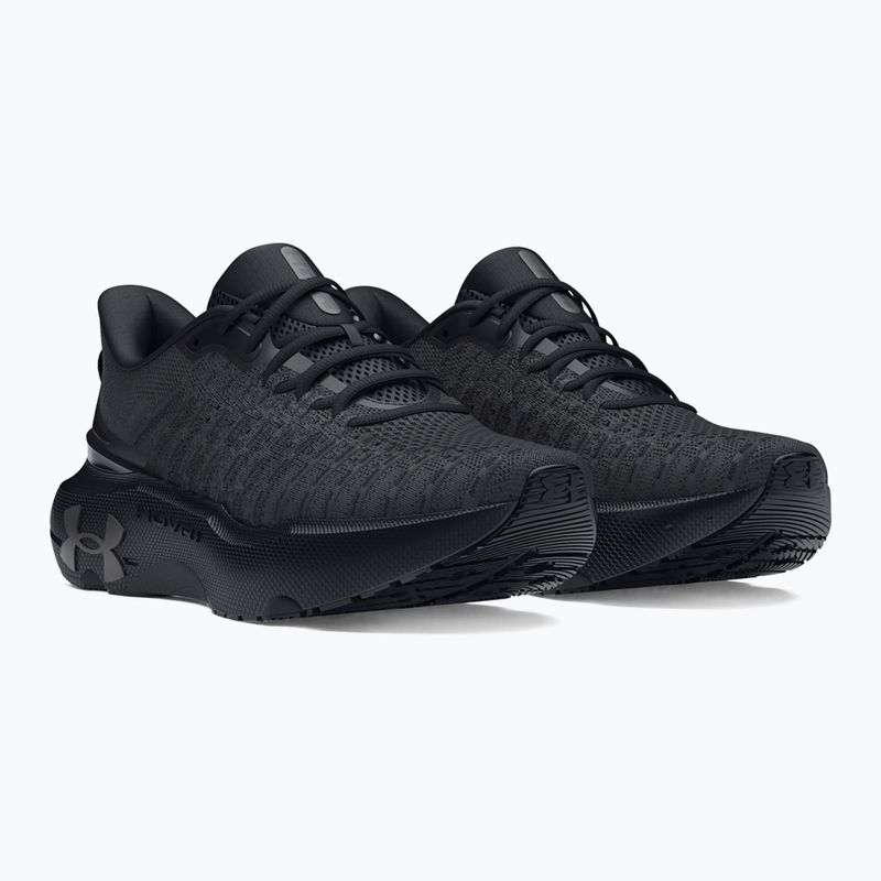 Under Armour Infinite Elite scarpe da corsa da uomo nero/nero nero 10