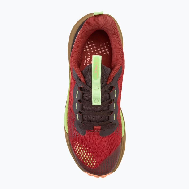 Under Armour Infinite Pro Trail scarpe da corsa da uomo arancione terra/marrone ossidiana/arancione flare 5