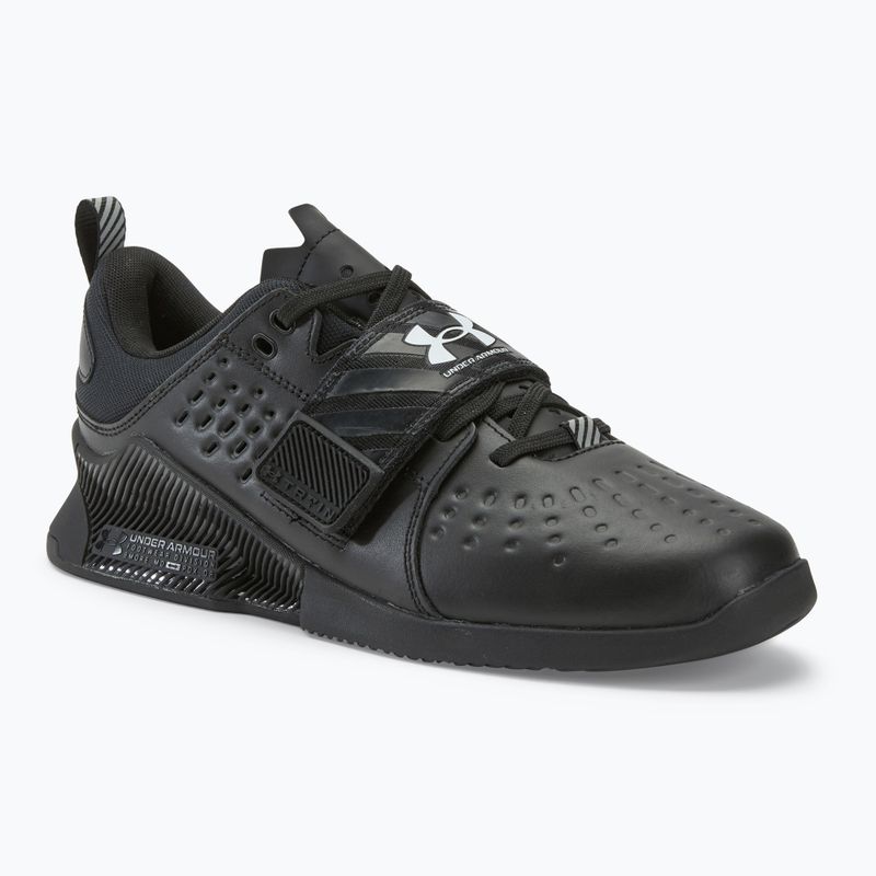 Under Armour Reign Lifter scarpe da allenamento nero/nero/bianco