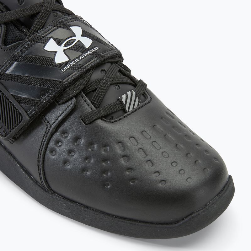 Under Armour Reign Lifter scarpe da allenamento nero/nero/bianco 7