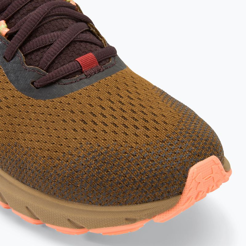 Under Armour Sonic Trail scarpe da corsa da uomo coyote/earthen orange/flare orange 7