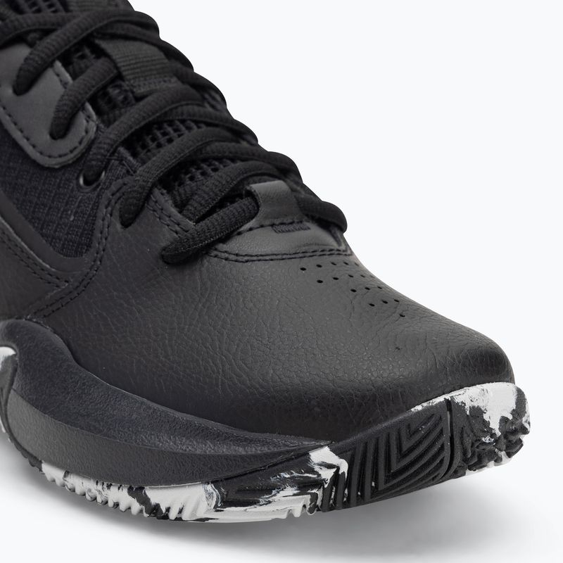 Under Armour GS Lockdown 7 scarpe da basket per bambini nero/nero/argento metallico 7