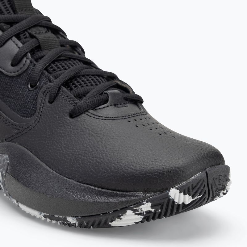 Under Armour Lockdown 7 scarpe da basket nero/nero/argento metallico 7