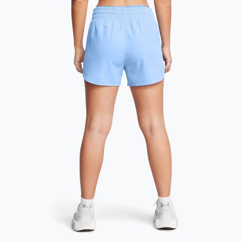 Pantaloncini Under Armour donna Vanish 3in horizon blu/horizon blu 3