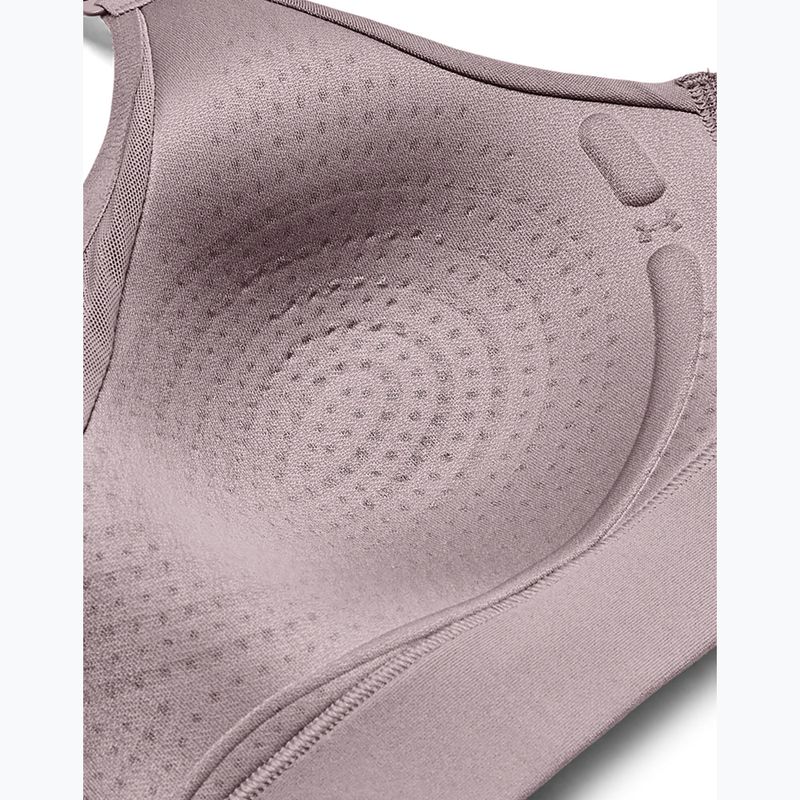 Reggiseno da allenamento Under Armour Infinity High 2.0 tetra grigio/bianco 6