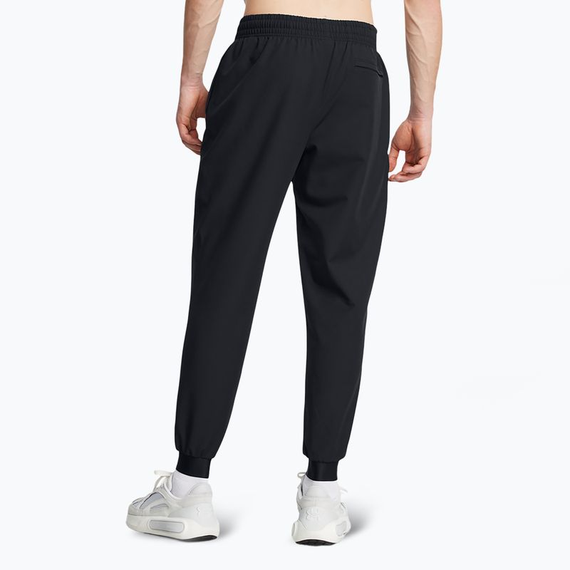 Pantaloni da uomo Under Armour Unstoppable Joggers nero/nero 3