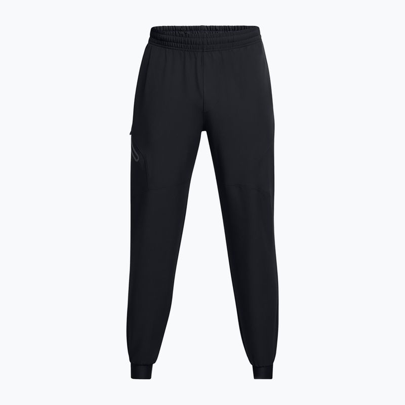 Pantaloni da uomo Under Armour Unstoppable Joggers nero/nero 5