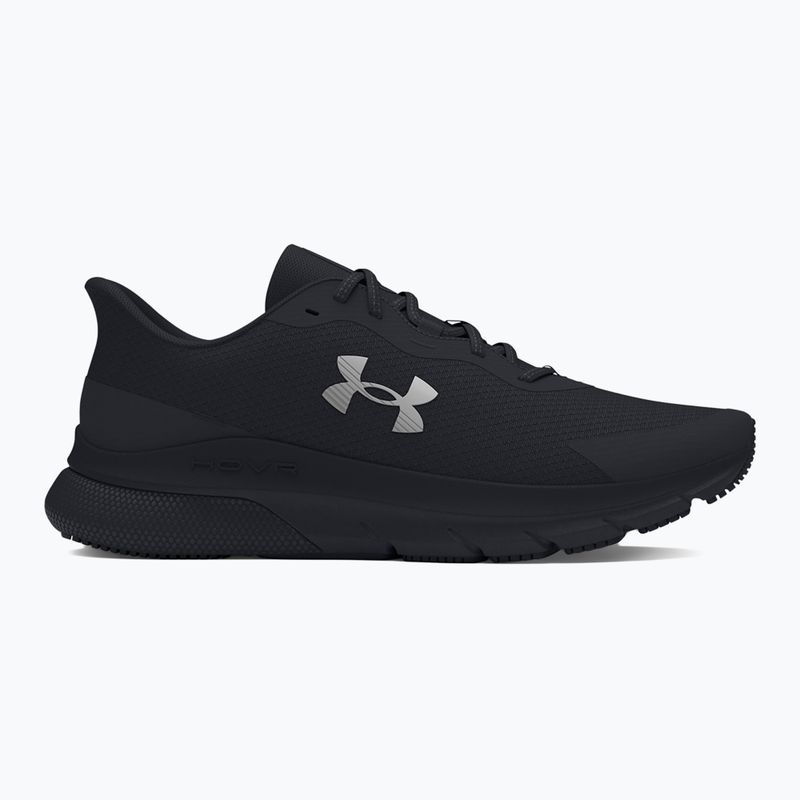 Under Armour Hovr Turbulence 2 RS scarpe da corsa uomo nero/nero/riflettente 8