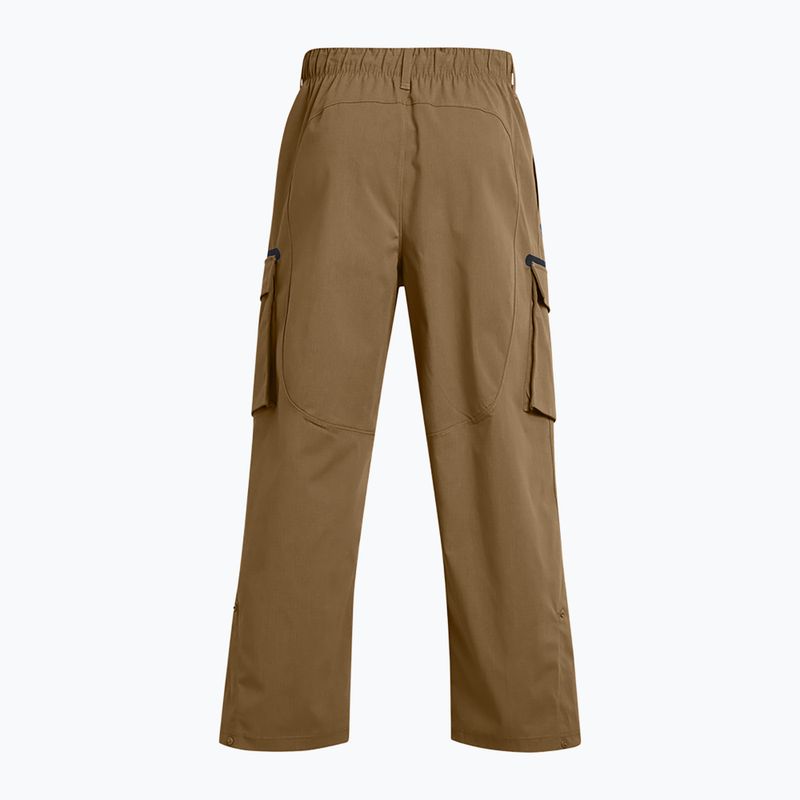 Pantaloni Under Armour Unstoppable Utility Cargo da uomo coyote/nero 6