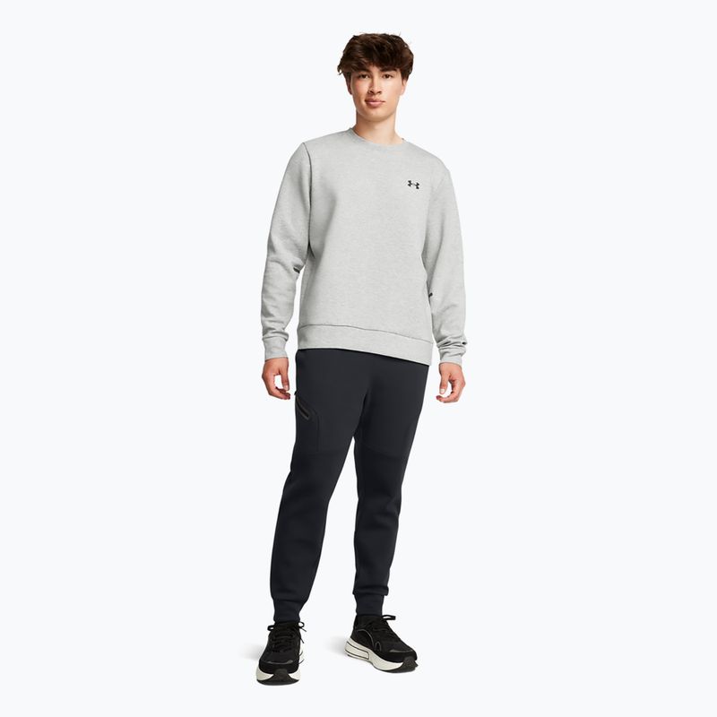 Pantaloni Under Armour Unstoppable Fleece da uomo nero/nero 2