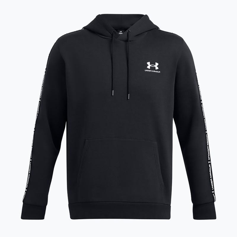 Felpa Under Armour Icon Fleece HD uomo nero/bianco 5