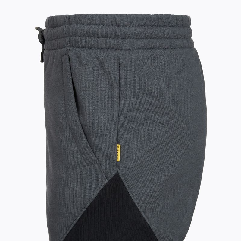 Pantaloncini Under Armour Curry Splash Fleece Uomo castlerock full heather/nero/bianco clay 4
