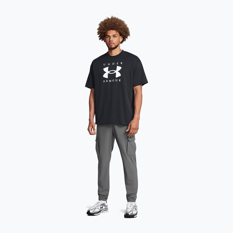 Pantaloni da allenamento da uomo Under Armour Vibe Woven Cargo castlerock/black 2