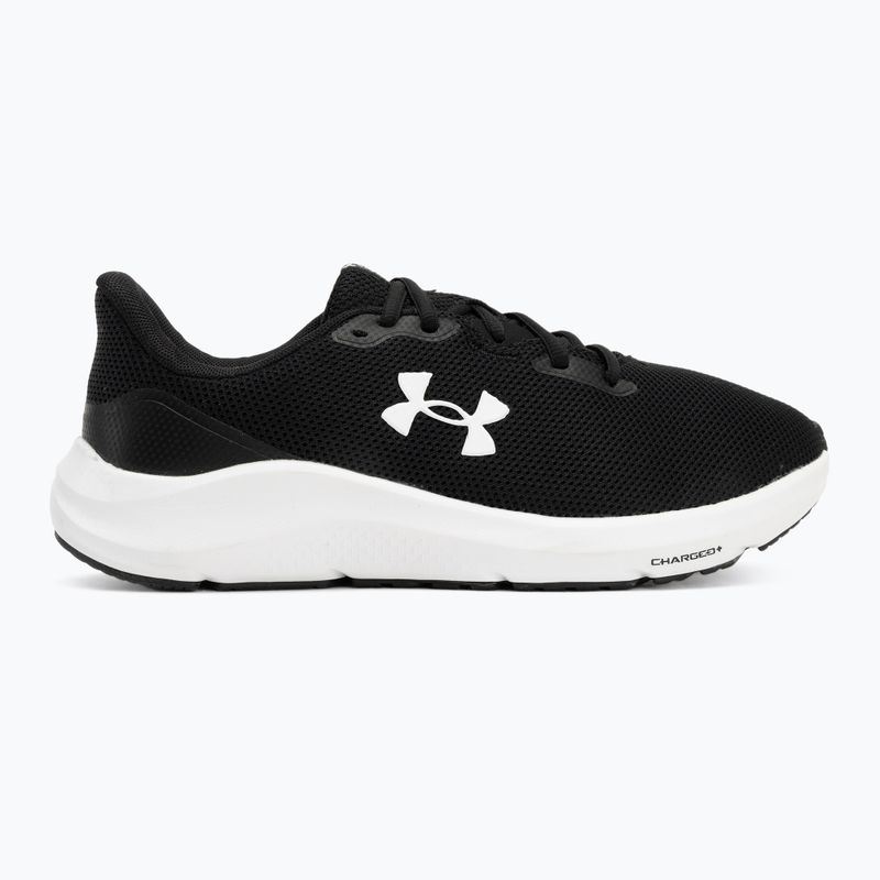 Under Armour Charged Pursuit 4 nero/nero/bianco scarpe da corsa da uomo 2