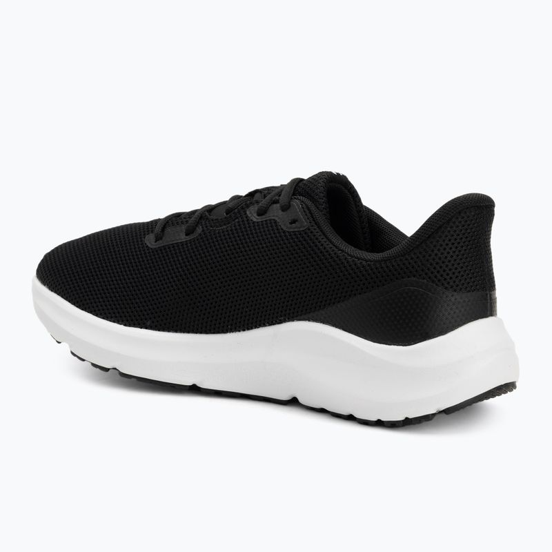 Under Armour Charged Pursuit 4 nero/nero/bianco scarpe da corsa da uomo 3