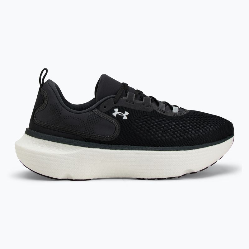 Under Armour Infinite Elite 2 scarpe da corsa da uomo nero/antracite/bianco 2