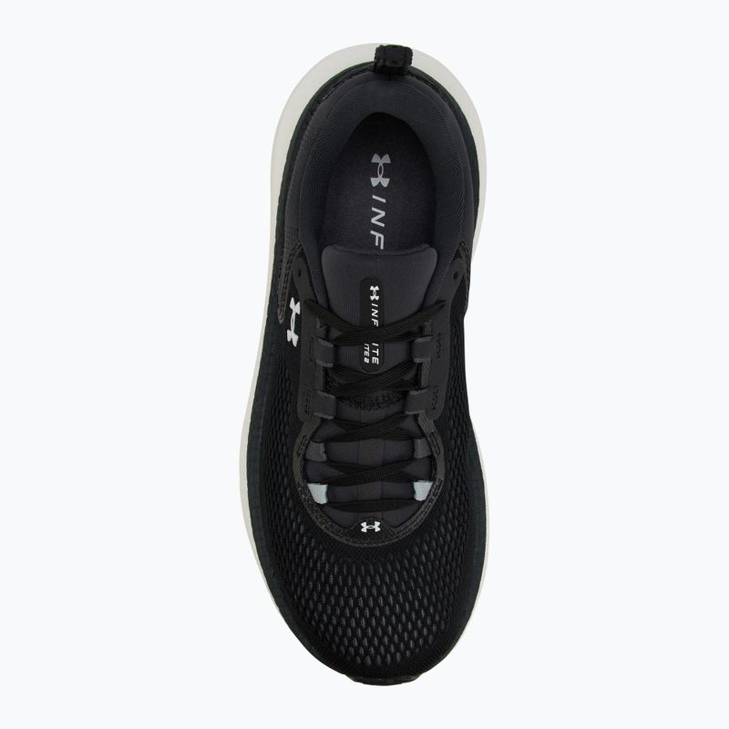 Under Armour Infinite Elite 2 scarpe da corsa da uomo nero/antracite/bianco 5