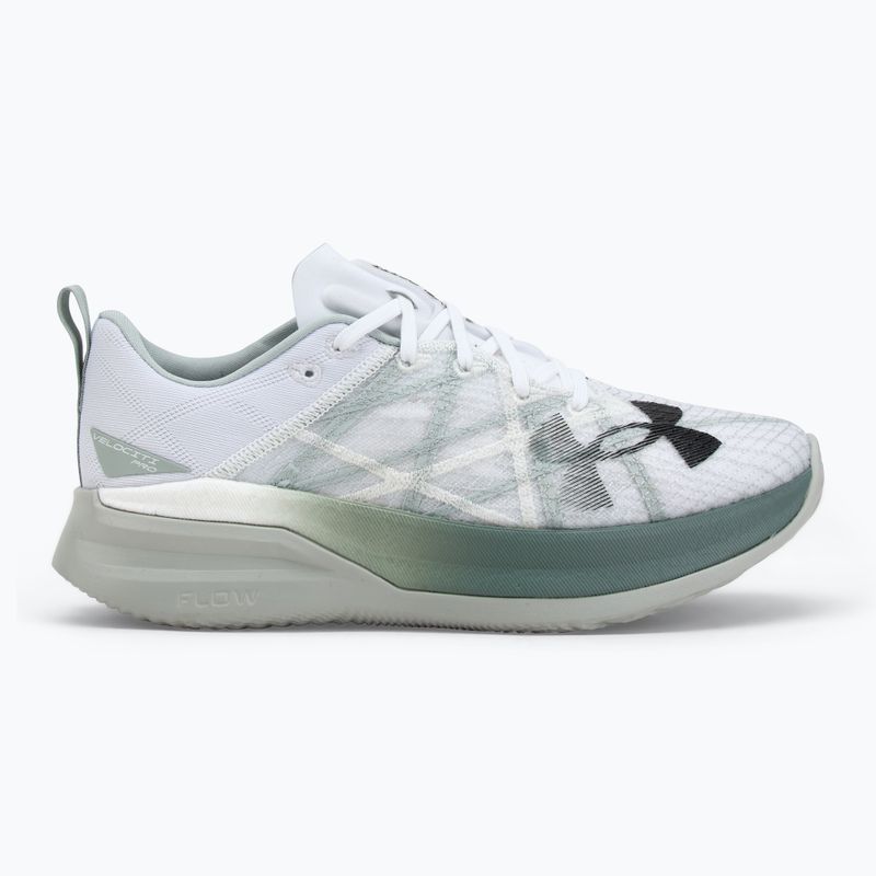 Scarpe da corsa Under Armour Velociti Pro bianco/verde idro/nero 2